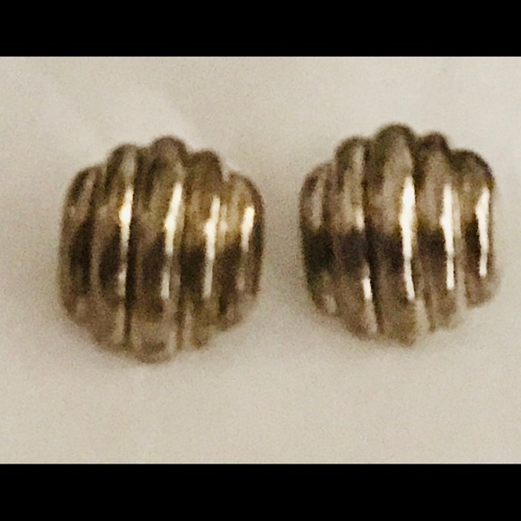 Handmade Sterling Silver Pierced Earrings - Picture 8 of 16